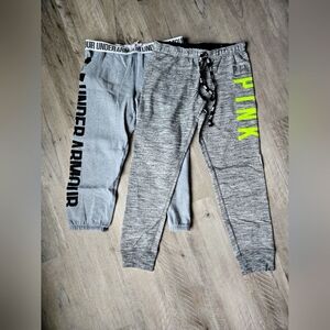Jogger sweatpants pink, under armour